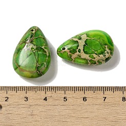 Подвески из окрашенной натуральной императорской яшмы&nbsp;G-Q161-03