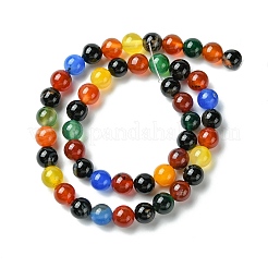 Природный агат бисер нитей&nbsp;X-G-F417-05-8mm