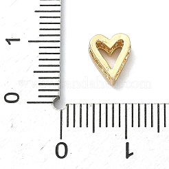 Латунные микропаве из прозрачного кубического циркония&nbsp;KK-I476-20G-01