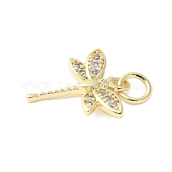 Латунные микро проложить кубического циркония подвески&nbsp;KK-D357-07B-G