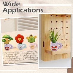 30шт. ваза из двухцветной смолы с рисунком вишни&nbsp;AJEW-CJ0001-77