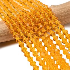 Имитация австрийского хрусталя 5301 биконус&nbsp;GLAA-S026-6mm-12