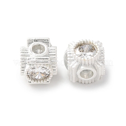 Латунные бусины из фианита&nbsp;KK-C157-27S