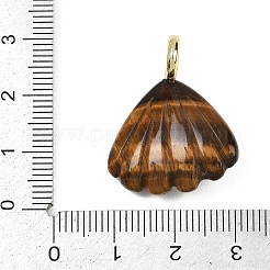 Резные подвески из натурального тигрового глаза&nbsp;G-G330-02G-10