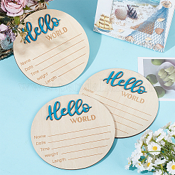 Деревянный реквизит для детских фотографий&nbsp;WOOD-WH0002-56C