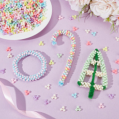 2856 шт. Непрозрачные акриловые бусины&nbsp;FIND-NB0005-51B