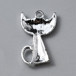 Подвески из эмали и сплава&nbsp;ENAM-WH0065-25P-02