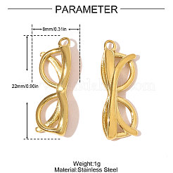 Подвески из нержавеющей стали 304&nbsp;STAS-OY007-41G