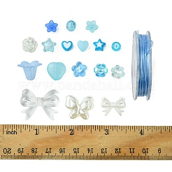 DIY акрил и АБС-пластик бусины с имитацией жемчуга браслеты наборы для изготовления ювелирных изделий&nbsp;DIY-FS0006-24B