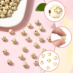 400 шт. Покрытие акриловыми бусинами&nbsp;PACR-PA0001-09