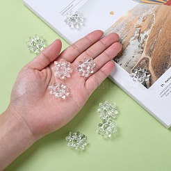 Прозрачные акриловые бусины&nbsp;X-TACR-491-01