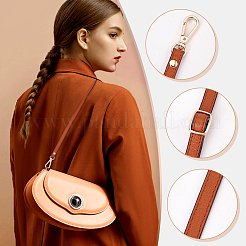 Регулируемые кожаные ремни сумки&nbsp;DIY-WH0304-708B