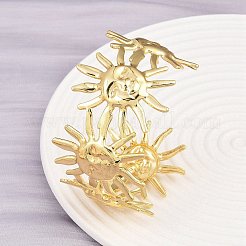 Браслеты-манжеты из нержавеющей стали 304 для женщин&nbsp;BJEW-P363-08G