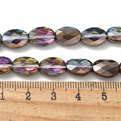 Стеклянные бусины с гальваническим покрытием &nbsp;EGLA-L045-A