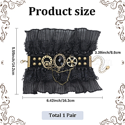 Браслеты из полиэстерового кружева в стиле лолита&nbsp;BJEW-WH20005-005