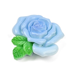 Непрозрачные смоляные цветы кабошоны&nbsp;LS-RESI-R463-02E