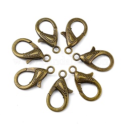 Тибетском стиле сплава омаров коготь застежками&nbsp;PALLOY-O027-AB01