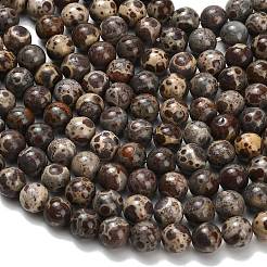 Нити бусин из натурального астроита и яшмы&nbsp;G-H329-C02-8mm