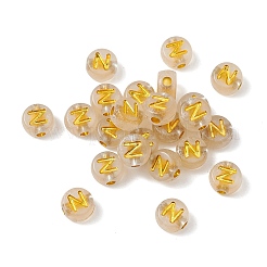 Светящиеся прозрачные акриловые бусины&nbsp;OACR-P037-01B-N