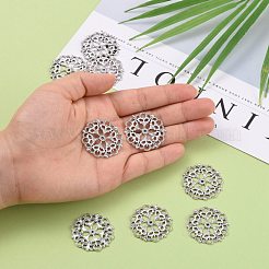 Тибетский стиль филигранные столяры соединения&nbsp;X-TIBE-A11623-AS-LF