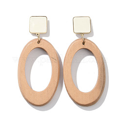 Серьги-гвоздики из нержавеющей стали 304 с эмалью&nbsp;EJEW-Z089-33G