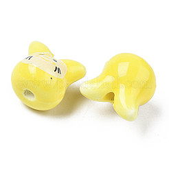 Фарфоровые бусины ручной работы&nbsp;PORC-T007-04P