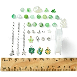 Набор для самостоятельного изготовления браслетов из стеклянных бусин&nbsp;DIY-FS0007-69