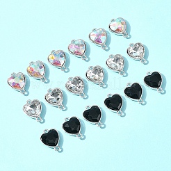 18 шт. 3-цветные литые стеклянные звенья/соединители&nbsp;GLAA-FS0001-95