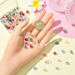 50 шт. Гальванические стеклянные бусины&nbsp;EGLA-YW0005-10