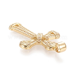 Латунные микро проложить кубического циркония подвески&nbsp;KK-M210-01G