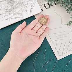 500 шт. штифты с плоской головкой из нержавеющей стали 304&nbsp;STAS-UN0046-82