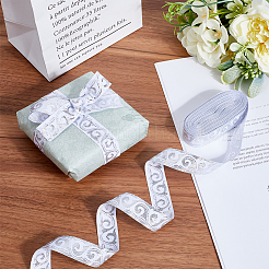 Вышивка полиэфирными лентами&nbsp;OCOR-WH0077-98B