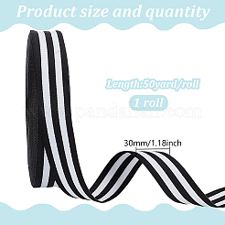 Полиэфирные полосатые ленты&nbsp;DIY-WH0580-13A-02