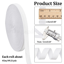 Плоская поликоттоновая лента из саржевой ленты&nbsp;OCOR-WH0066-92H-02