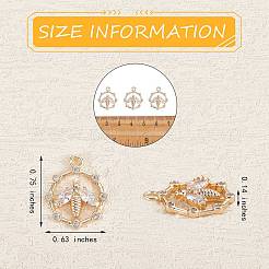 Латунные микро проложить кубического циркония подвески&nbsp;FIND-SZ0002-62