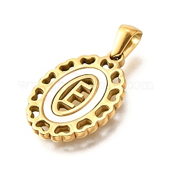 Подвески из нержавеющей стали 304 золотистого цвета&nbsp;STAS-K300-02G-E