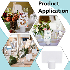 24 шт. держатель для блокнота из дерева-колонны&nbsp;AJEW-BC0009-95B