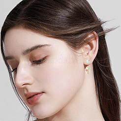 Фурнитура для сережек-гвоздиков из нержавеющей стали 304&nbsp;EJEW-SP0001-17J