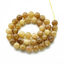 Природного кварца нитей бисера&nbsp;G-N355-10mm-62