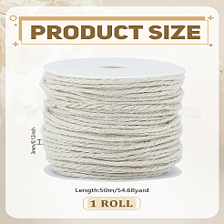 Джутовый шнур длиной 50 метр.&nbsp;OCOR-LP0002-68B