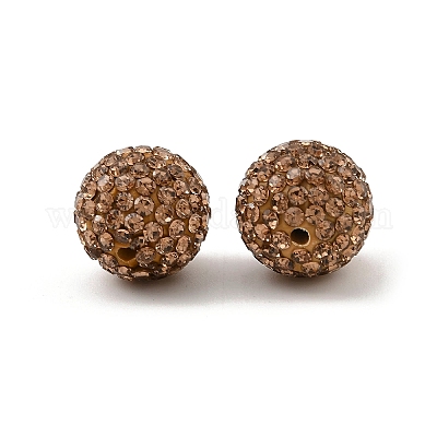 Pave disco бусины&nbsp;RB-Q195-14mm-246-1