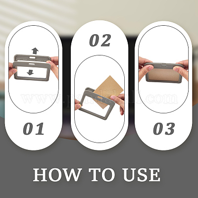 Акриловые визитницы&nbsp;AJEW-WH20020-252E-1