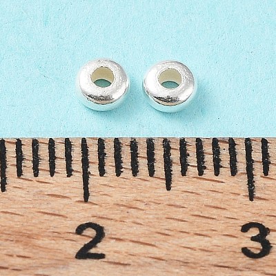 925 шарики стерлингового серебра&nbsp;STER-K174-02B-S-1