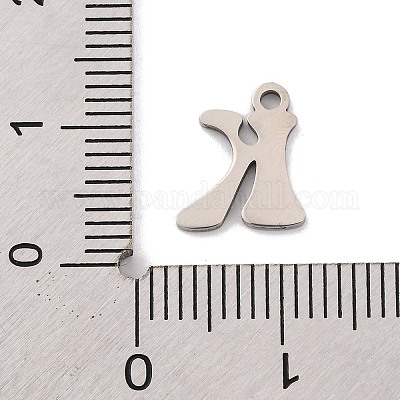 Не тускнеющие подвески из нержавеющей стали 201 STAS-U016-01P-K-1