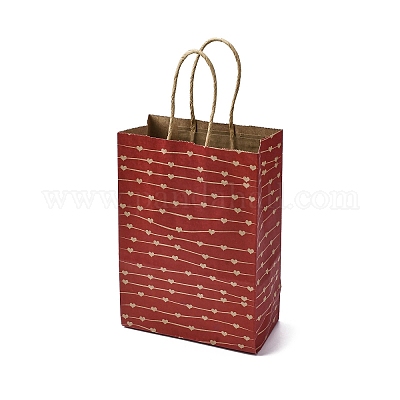 Бумажные пакеты ко дню святого валентина&nbsp;LS-CARB-F012-04B-1