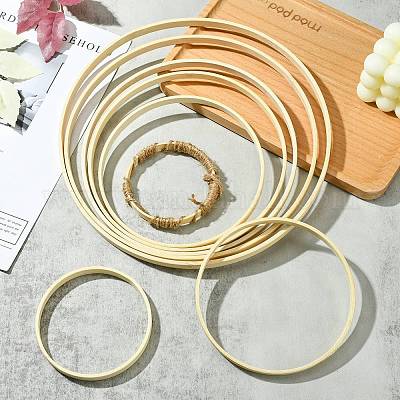 8 шт. 8 стиля бамбуковые пяльцы для вышивания&nbsp;FIND-CJ0001-97-1