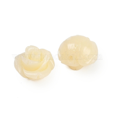 Резные бусины из синтетического коралла&nbsp;CORA-M001-07A-1