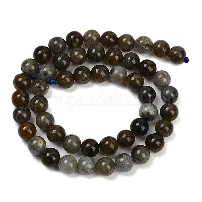 Природные лабрадорита бисер нитей&nbsp;LS-G-I253-01-8mm-1