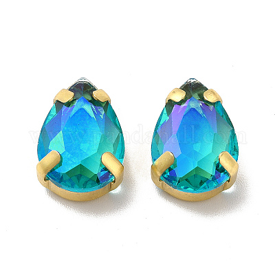 Эффект лунного света слеза пришить на горный хрусталь GLAA-P055-03B-G05-1