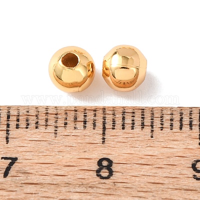 Латунные бусины&nbsp;KK-C157-01C-G-1